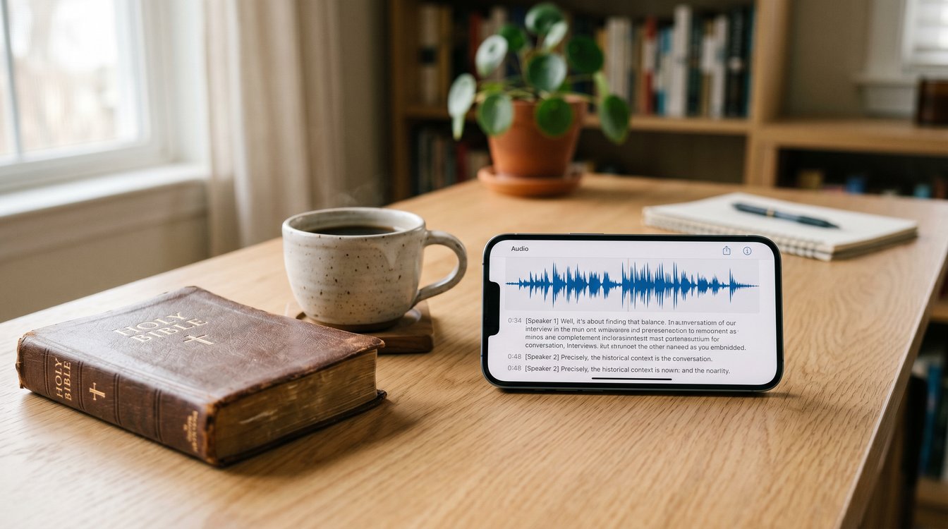 6 Best AI Sermon Transcription Apps in 2026