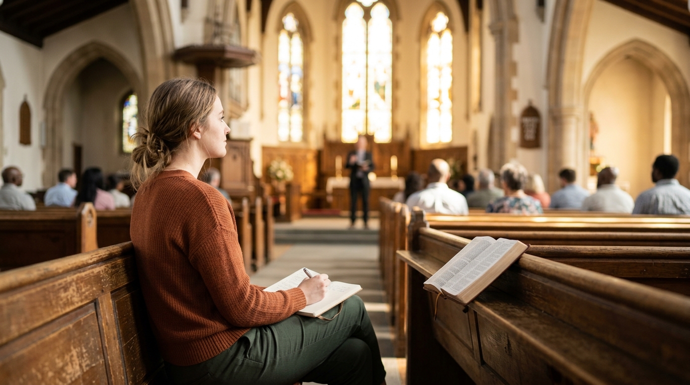 How to Pay Attention in Church (and Stop Falling Asleep)